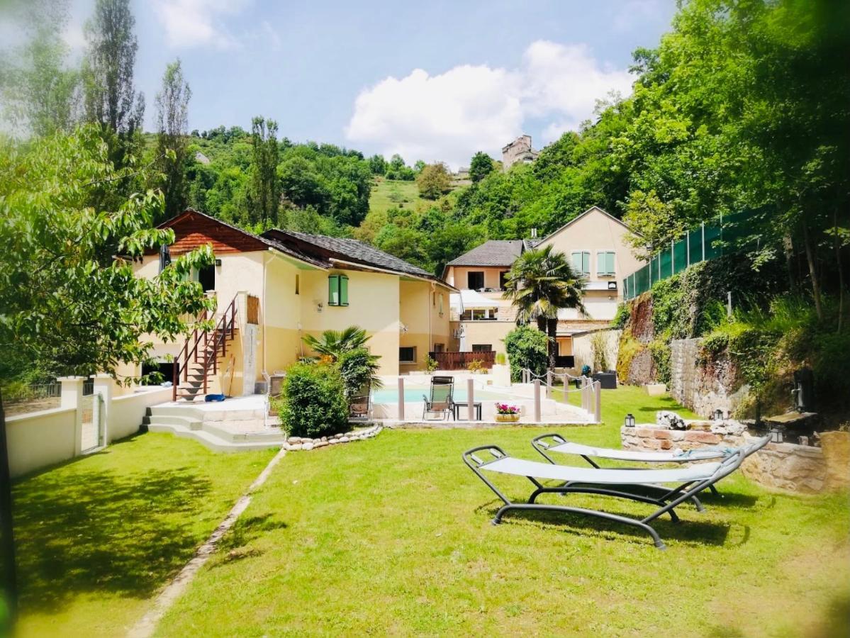 Les Gites Du Moulin D Olt La Canourgue Exterior photo